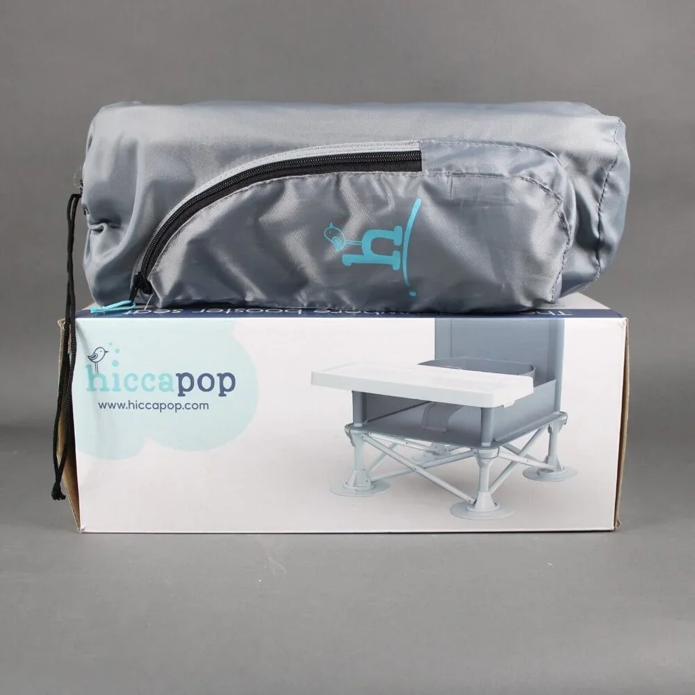 Hiccapop AS IS MISSING SEAT STRAPS On The Go Anywhere Booster Seat High Chair - Picture 13 of 16